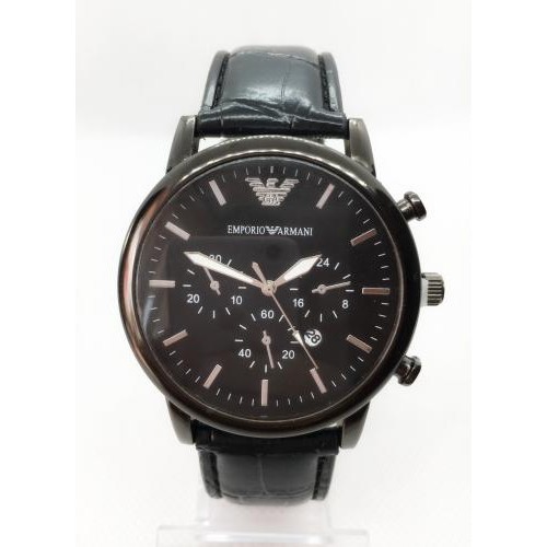 Наручний годинник чоловічий No Brand Emporio Armani Чорний (IBW630B) Наручний годинник чоловічий No Brand Emporio Armani Чорний (IBW630B)