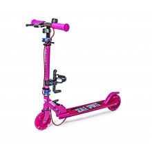 Двоколісний самокат Scale Sports SS-31 складане, ручне гальмо, Led-ліхтарик Pink (1747169811)