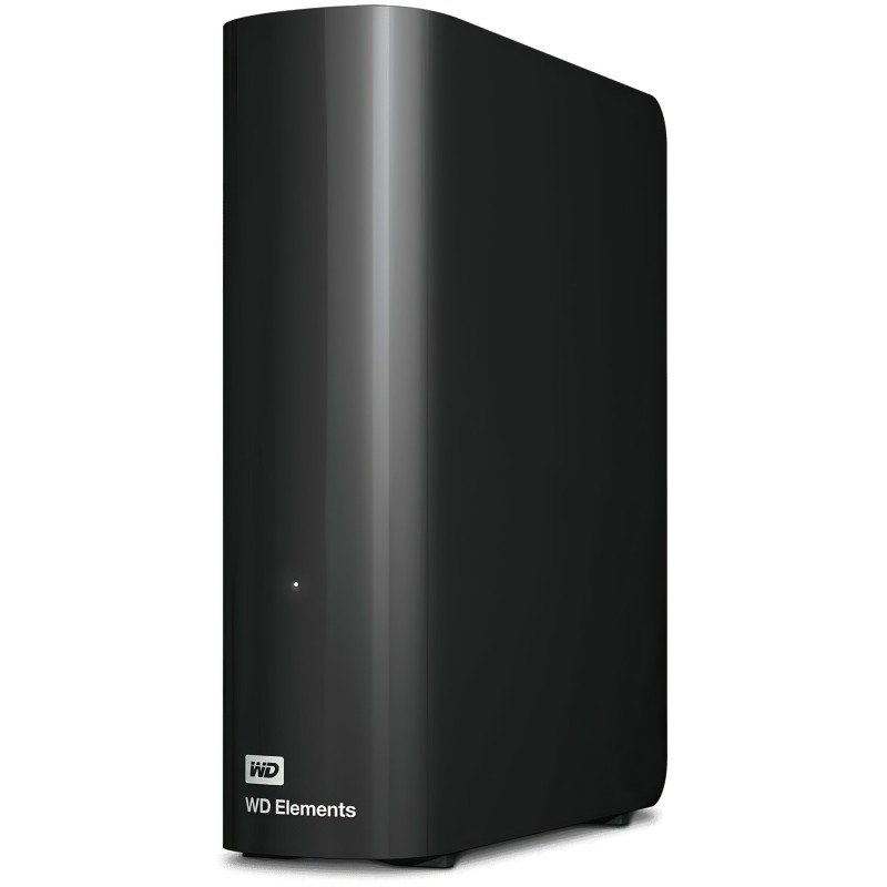 Зовнішній жорсткий диск 3.5 USB 12.0 TB Wd Elements Desktop Black (WDBWLG0120HBK-EESN)