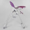 Стільчик для годування Toti W-62005 58х82х110 см Pink/White (96503)