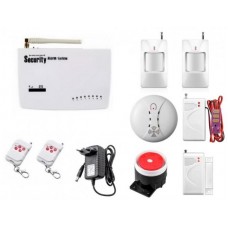Охоронна сигналізація GSM Kerui G10A kit для 2-х кімнатної квартири (DFHDKF78FKF)