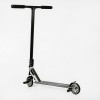 Самокат трюковий алюмінієвий диск та дека Best Scooter Kraken HIC-система пеги 100 кг Black and white (112910)