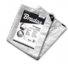 Тент армований прозорий LENO CRISTAL 100 г/м² 6х10м Bradas