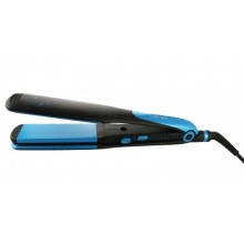 Праска випрямляч для волосся Gemei GM-1961 Чорний з блакитним (200425)