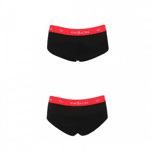 Трусики-шортики Passion PS003 PANTIES black, size M в інтернет супермаркеті PbayMarket!