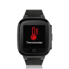 Smart годинник дитячий з GPS відстеженням Nectronix LT-25(Чорні), з підтримкою 4G, термометром, камерою, сенсорним екраном