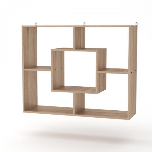 Полиця настінна Компанит П 7 Дуб Сонома Полиця настінна Компанит П 7 Дуб Сонома