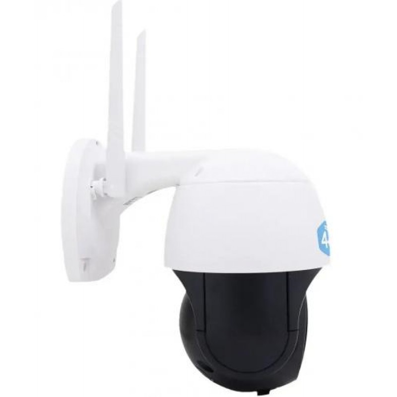 IP камера відеоспостереження P20 v380 APP Wi-Fi 3MP 4G вулична з віддаленим доступом White