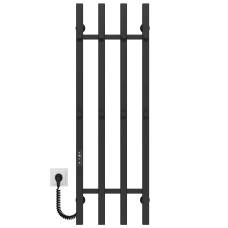 Рушникосушарка електрична Split П4 300х1000 Deffi Чорний JD04 (A.SP.100.30.4.E.B.L.2)