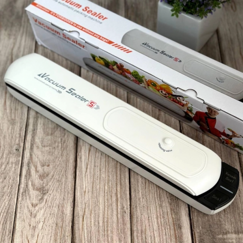 Вакуумний пакувальник VigohA Vacuum Sealer S Білий