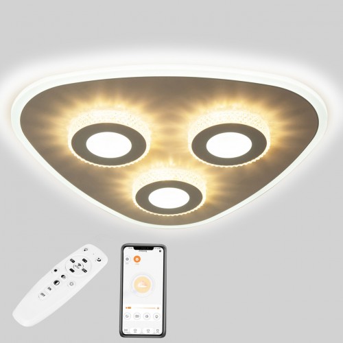 Стельова LED люстра Sunlight 6207/500 Білий