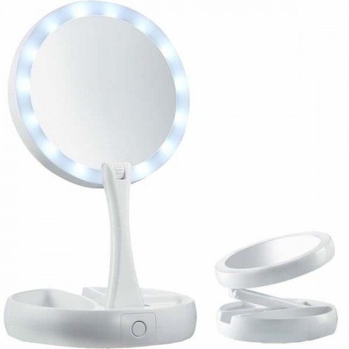 Дзеркало для макіяжу My Fold Away Mirror Білий (258592) в інтернет супермаркеті PbayMarket!