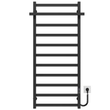 Рушникосушарка електрична Nicolе П11 500х1200 Deffi Чорний JD04 (A.NI.120.50.11.E.B.R.2)