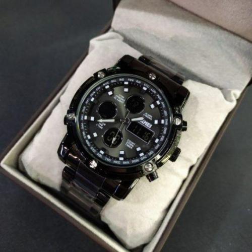 Чоловічий наручний годинник Skmei Molot Limited AllBlack Чорний Чоловічий наручний годинник Skmei Molot Limited AllBlack Чорний