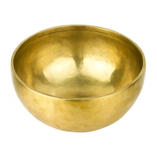 Тибетська співоча чаша Singing bowl Ручна холодна ковка 23,3/23,3/10,6 см Бронза матова (27405) в інтернет супермаркеті PbayMarket!