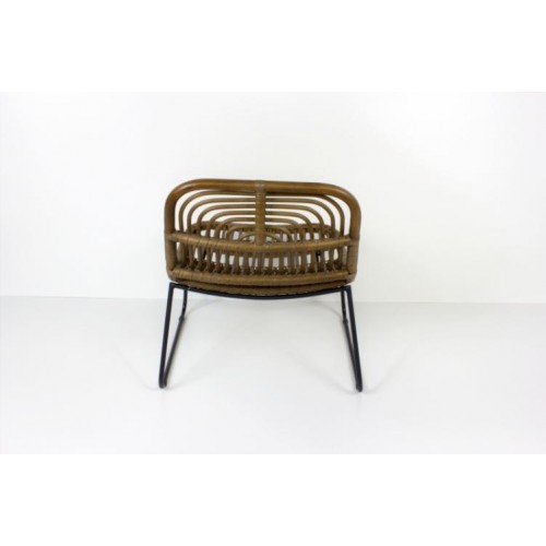 Крісло Конні CRUZO натуральний коричневий ротанг krk5588 (krk5588) Крісло Конні CRUZO натуральний коричневий ротанг krk5588 (krk5588)