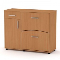 Тумба для взуття Компаніт ТО-5 Бук (99х38х82 см) Тумба для взуття Компаніт ТО-5 Бук (99х38х82 см)