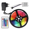Світлодіодна Led стрічка OPT-TOP 5050 RGB з блоком та пультом керування 5 м (1756374622)