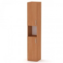 Шафа книжкова Компаніт КШ-10 35х37х195 см Вільха