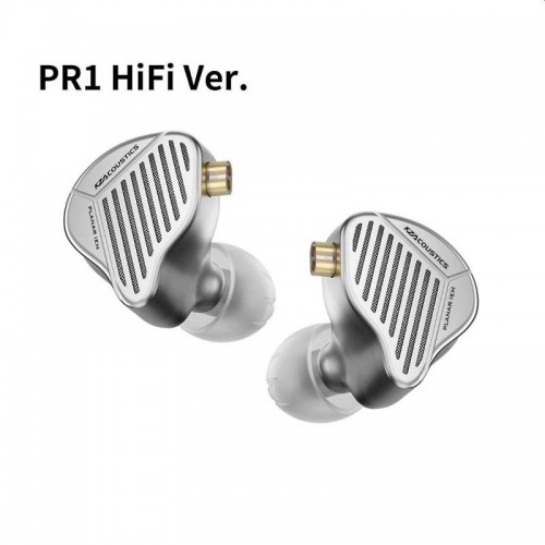 Магніто-планарні навушники KZ PR1 Hi-Fi Tuned з мікрофоном Сірий