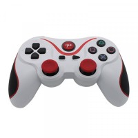 Бездротовий ігровий джойстик Bluetooth Dualshock 3 для PS3\PC White