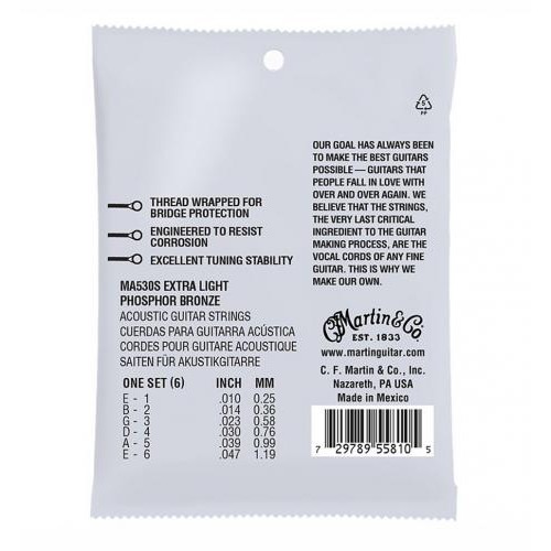 Струни для акустичної гітари MA530S Marquis Silked Phosphor Bronze Acoustic Guitar Strings Extra Light 10/47 Струни для акустичної гітари MA530S Marquis Silked Phosphor Bronze Acoustic Guitar Strings Extra Light 10/47