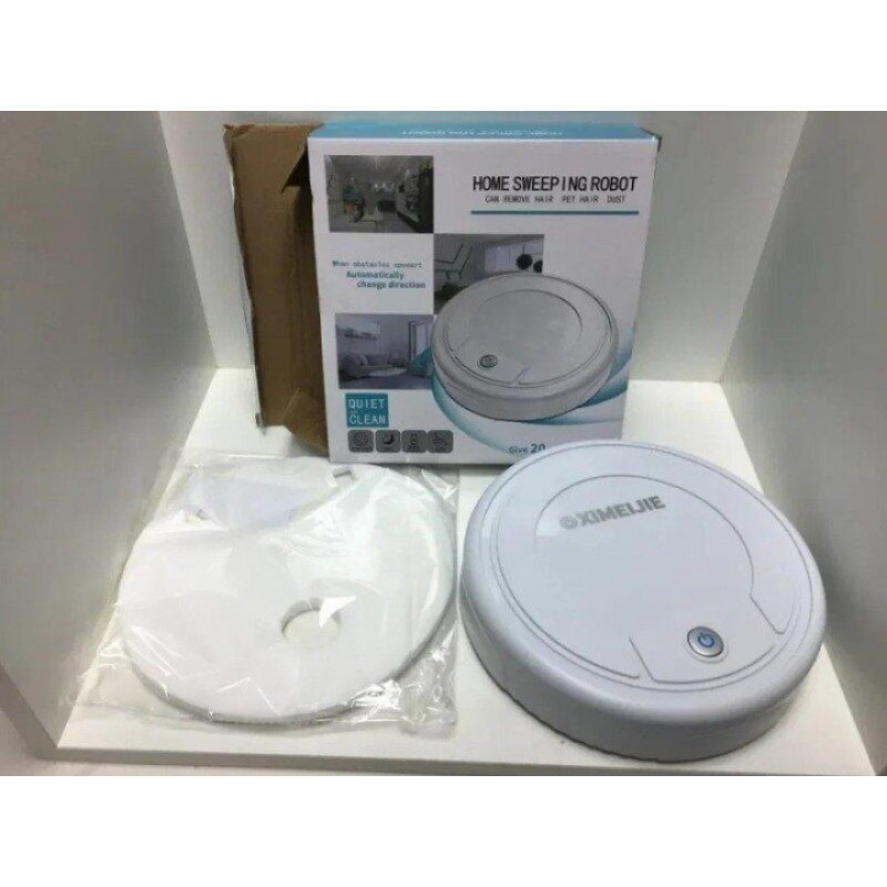 Робот пилосос акумуляторний для вологого прибирання Ximeijie CLEAN AQUA Білий (2497_50586_3213)