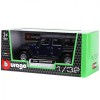 Модель машинки Jeep Wrangler Unlimited Rubicon The black 1:32 Bburago OL32867