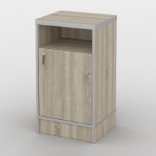 Тумба офісна Тиса Мебель ТМ-105 1 Сонома 76x35x40 см