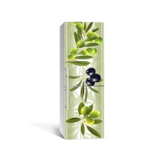 Наклейка на холодильник Zatarga «Сади Менара» 650х2000 мм вінілова 3Д наклейка декор на кухню самоклеюча