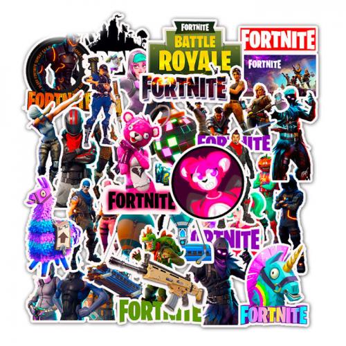 Набір стікерів Fortnite Fortnite 50 шт (7644) Набір стікерів Fortnite Fortnite 50 шт (7644)