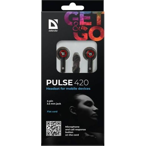 Гарнітура Defender Pulse 420 Red (63424) (6217089) в інтернет супермаркеті PbayMarket!