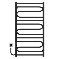 Рушникосушарка електрична Вілла 500х1000 Deffi Чорний JD03 (C.VP.100.50.E.B.L.1)