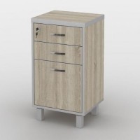 Тумба офісна Тиса Мебель ТМ-119 1 Сонома 76x35x40 см Тумба офісна Тиса Мебель ТМ-119 1 Сонома 76x35x40 см