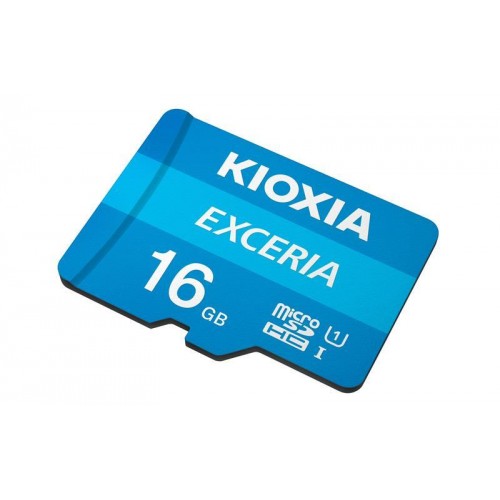 Карта пам'яті MicroSDHC 16GB UHS-I Class 10 Kioxia Exceria R100MB/s (LMEX1L016GG2) + SD-адаптер в інтернет супермаркеті PbayMarket!