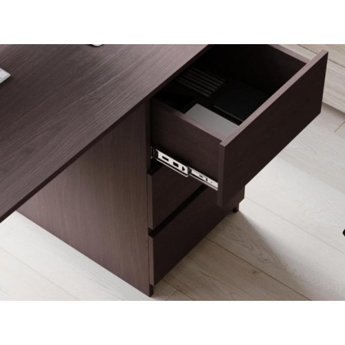 Стіл письмовий Меблева Площа СП-6 160х60х75 см Венге Стіл письмовий Меблева Площа СП-6 160х60х75 см Венге