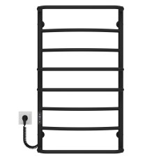 Рушникосушарка електрична Аквамікс П8 500х900 Deffi Чорний JD03 (C.AM.90.50.8.E.B.L.1)