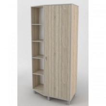 Шафа-Пенал Тиса Мебель ШС-113 Дуб сонома 205x52x100 см