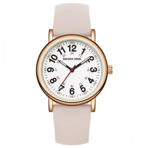 Наручний годинник жіночий GOLDENHOUR Trend Pink Золотий (3066) Наручний годинник жіночий GOLDENHOUR Trend Pink Золотий (3066)