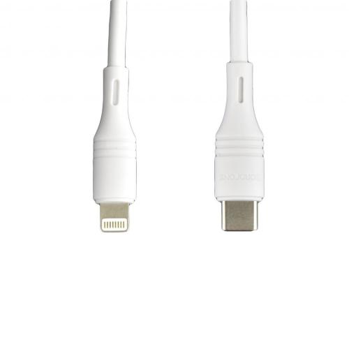 Автомобільний зарядний пристрій Borofone BZ14A PD20W QC3.0 Type C to Lightning 3A Білий Автомобільний зарядний пристрій Borofone BZ14A PD20W QC3.0 Type C to Lightning 3A Білий