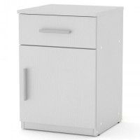 Тумбочка нічна Компаніт ПКТ 3 Німфея альба (білий) Тумбочка нічна Компаніт ПКТ 3 Німфея альба (білий)