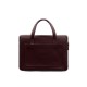 Шкіряний чохол з ручками для ноутбука 13 дюймів Бордовий BlankNote