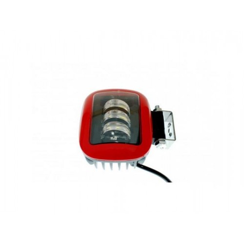 Світлодіодна фара AllLight 30W(A) 3chip spot 9-30V (RED)