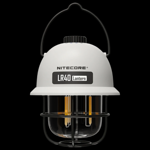 Ліхтарик кемпінговий підвісний Nitecore LR40 100лм Type-C Біло-чорний (2449989451) Ліхтарик кемпінговий підвісний Nitecore LR40 100лм Type-C Біло-чорний (2449989451)