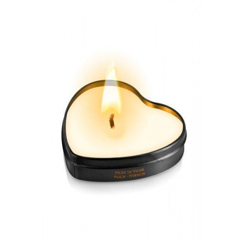 Масажна свічка серця Plaisirs Secrets Peach 35 мл (SO1872) в інтернет супермаркеті PbayMarket!
