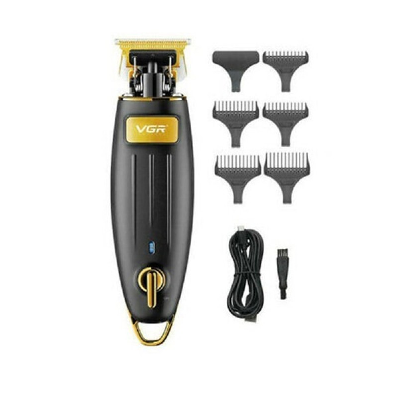 Машинка для стрижки волосся бездротова + тример чоловічий VGR V-192