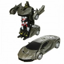Робот Трансформер Бамблбі на р/в Combuy Ламборгіні Срібло (339)