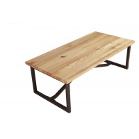 Кавовий журнальний столик у стилі Loft NS-478 380x1300x450 мм Черный