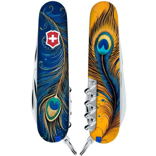Складаний ніж Victorinox Spartan Ukraine 91 мм 13 функцій Чарівне перо Жар-Птиці (1.3603.3_T3150pw) Складаний ніж Victorinox Spartan Ukraine 91 мм 13 функцій Чарівне перо Жар-Птиці (1.3603.3_T3150pw)