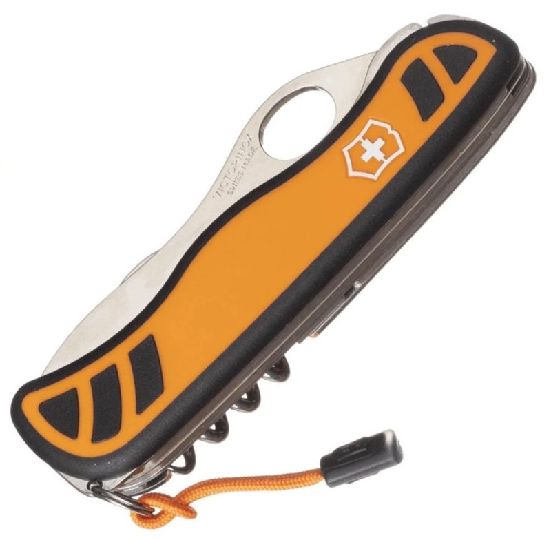 Складаний швейцарський ніж Victorinox Hunter XT у блістері 11,1 см Помаранчево-чорний (0.8341.MC9B1)